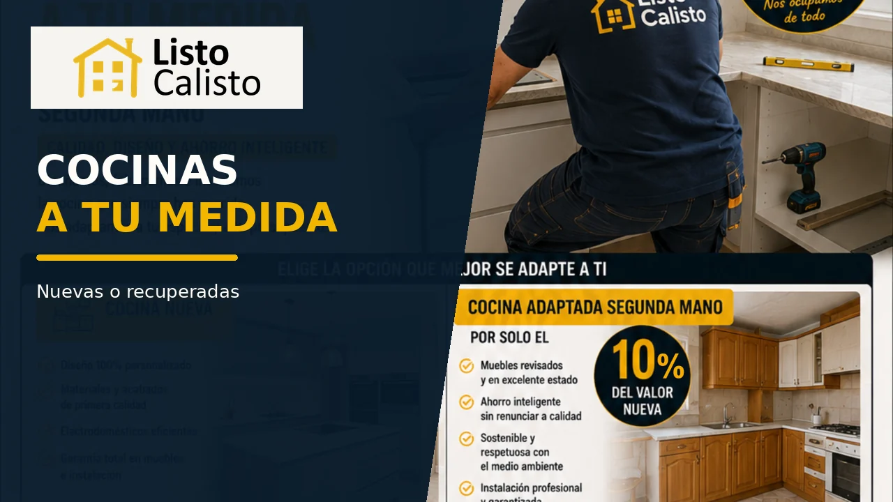Cocinas nuevas o recuperadas